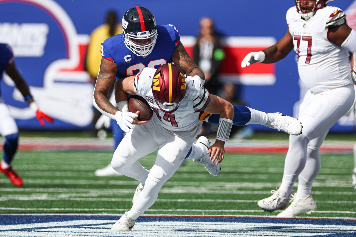 Giants defensive lineman Leonard Williams was traded to the Seahawks for second- and fifth-round picks.